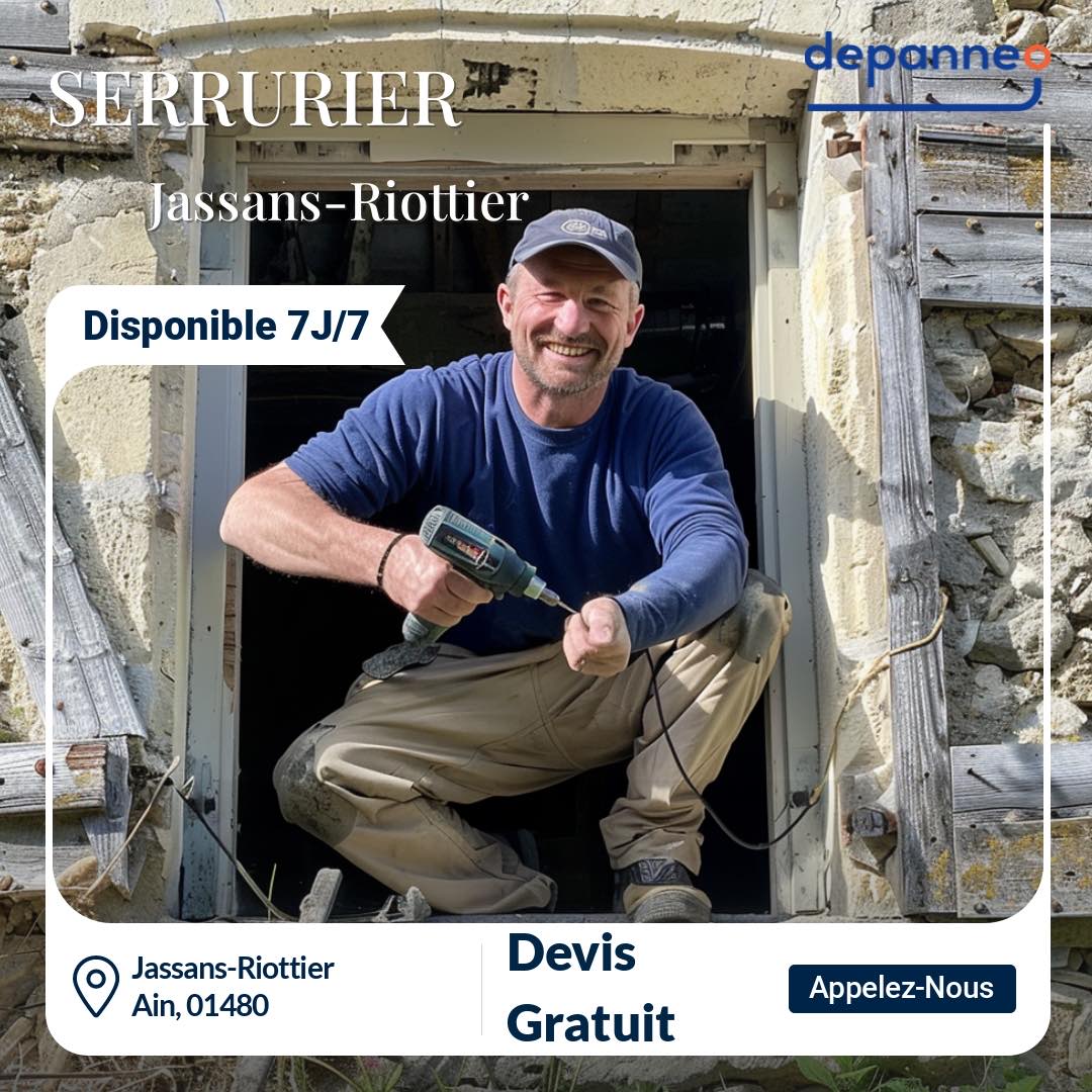 serrurier Jassans-Riottier