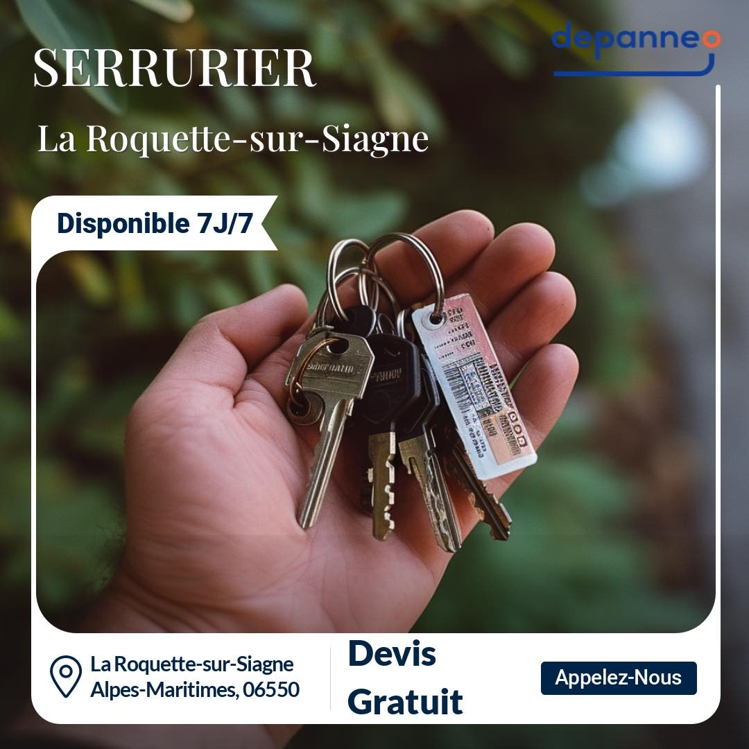 serrurier La Roquette-sur-Siagne